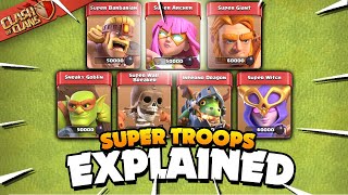 All 7 Super Troops Explained (Clash of Clans)