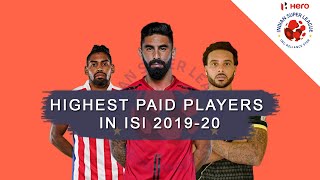 HIGHEST PAID PLAYERS IN ISl 2019-20 | Top 10 ISl Players Salary in Season 6.