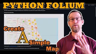 Create a Simple Map with Python Folium, Tutorial 1