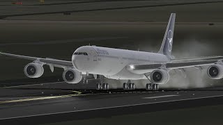 [RFSRealFlightSimulator#1170]Lufthansa A340-600|Paris-Frankfurt|{1hours}|Timeplase