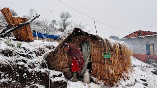 Best Life in The Nepali Himalayan Village During The Snow | Documentary Video | Snowfall Time |