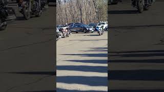 "One Last Ride" Howard K. Hill Funeral Services Motorcade start in memory of State Rep. Q Williams