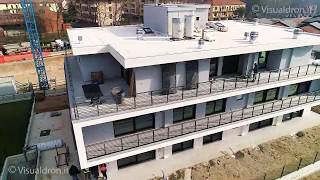 Filmato con drone per cantiere edile a Pavia