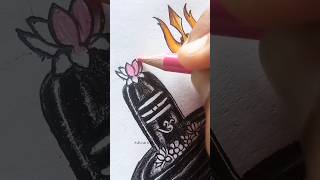 Shivling mandala art 🔱 Shivratri special drawing🌸 #viral #shiv #shivratri #shorts #mahadev #mahakal