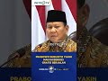 Prabowo Subianto Yakin Makan Bergizi Gratis Berjalan #shorts