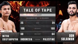 Full Video | MITRA EDISYAHPUTRA VS DON SULAIMAN | INDONESIA VS PALESTINA