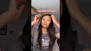 Easy everyday SCHOOL MAKEUP tutorial ✨ #shorts #makeup #makeuptutorial #school #