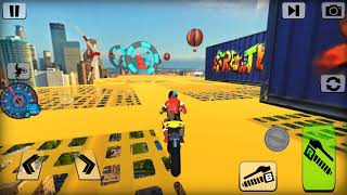 Bike Impossible Tracks Race: 3D Motorcycle Stunts - Gameplay Android game