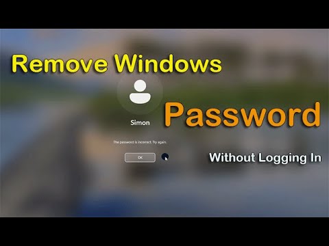 Forgot Windows Login Password Remove Windows 11/10/8/7 Password Without Logging In