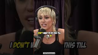Miley Cyrus Opens Up About Teenage Fame #shorts #joerogan