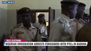 Journalists' Hangout: Nigerian Immigration Arrests Foreigners With PVCs In Kaduna