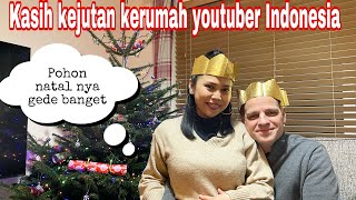 TIBA-TIBA KASIH KEJUTAN KERUMAH YOUTUBER INDONESIA || LANGSUNG PESTA DADAKAN