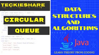 Data Structures and Algorithms | Circular Queue | Java | Teckieshare