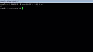 Linux - bc Command - w3resource