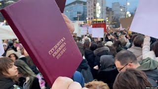 'Polažemo najveći ispit': Studenti u Srbiji ne odustaju od protesta