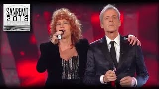 Sanremo 2018 - Fiorella Mannoia, Baglioni e Favino con \