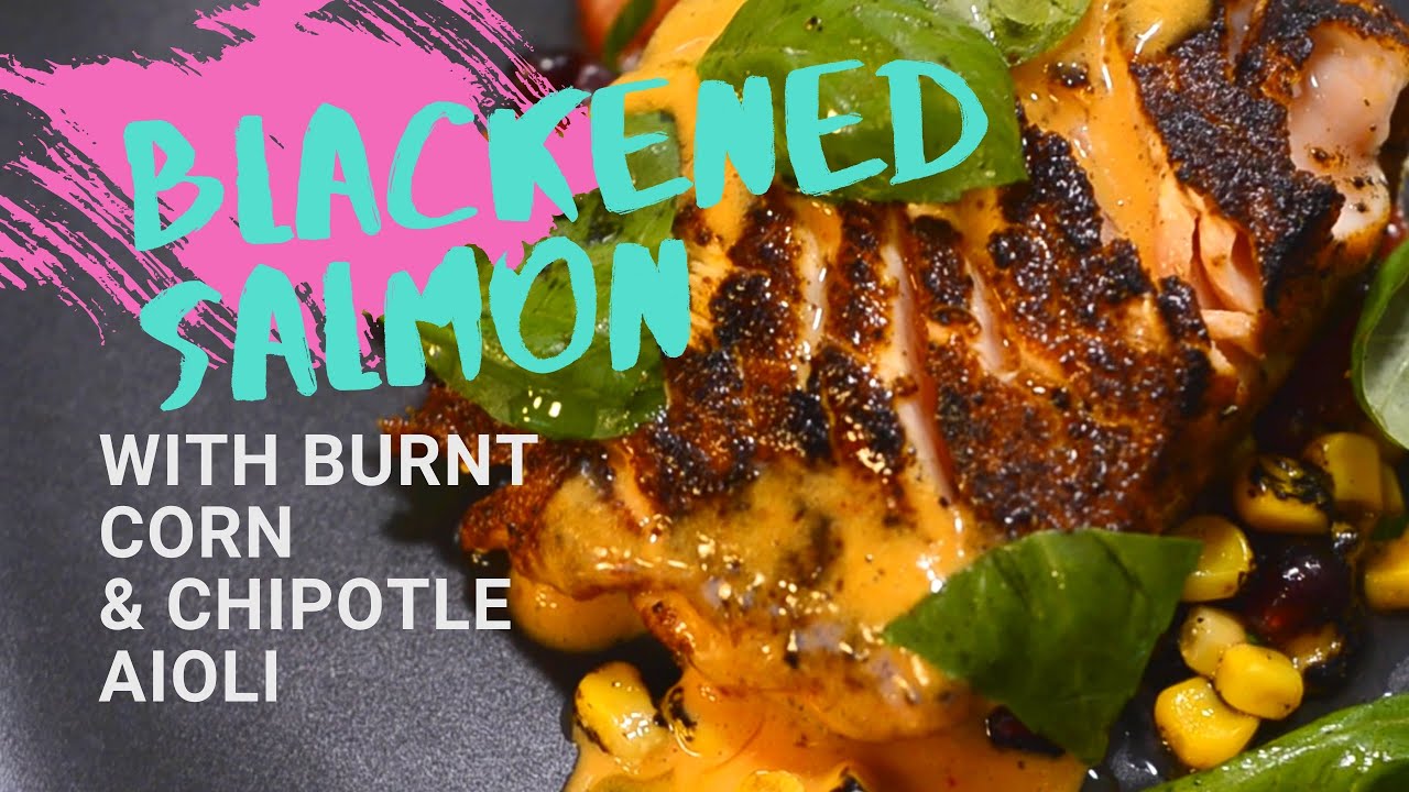 BLACKENED SALMON BY Chef John B. - YouTube