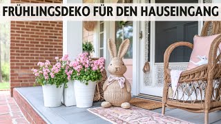 🌸Frühlingsdeko für den Hauseingang – Landhaus-Chic!🏡✨