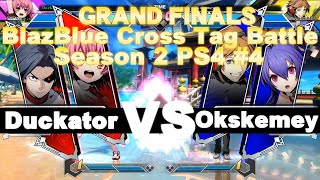 [BBTAG Season 2 PS4 #4 - GF] Okskemey (Yosuke/Mai) vs Duckator (Heart/Akatsuki)