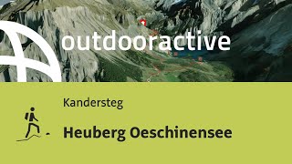 Bergtour in Kandersteg: Heuberg Oeschinensee