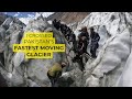 A Pakistani Crosses Fastest Glacier in Karakoram Pakistan, Hopar glacier - Rush Lake pt1