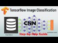 How to load data and create a CNN Image Classifier using TensorFlow and Colab