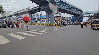 mumbai Andheri vileparle Santacruz vakola Bridge miletri cam air India lbs marg kurla  July-2024