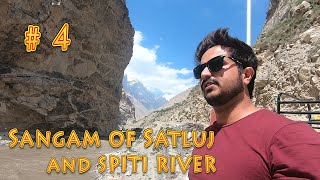 Sangam of Satluj and Spiti River II Indo-China Border II Spiti Valley Tour II Haryanvi VLOG 4 II