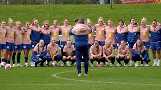 England Women train at St George's Park ahead of Sweden and Ireland Euro 2025 qualifiers
