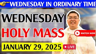 WEDNESDAY FILIPINO LIVE MASS TODAY II JANUARY 29, 2025 II FR. JOWEL JOMARSUS GATUS