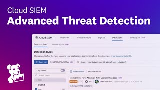 Real-Time & Historical Threat Detection with Datadog Cloud SIEM