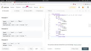 844. Backspace String Compare | In Python| Leet code | Enthu Geeks