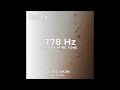 778 hz pure tone acne skin healing