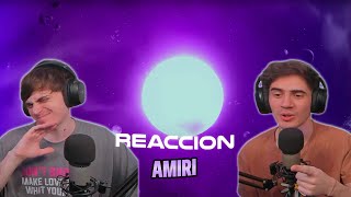 [REACCION] Amiri - Jasiel Nuñez, Peso Pluma, Tito Double P (Lyric Video)