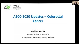 ICAHO20 - ASCO Direct™ Highlights - Dr. Axel Grothey - Colorectal Cancer