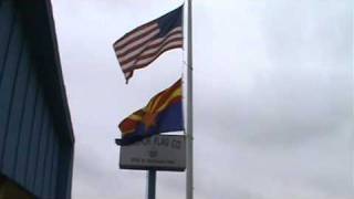 Flag Lowering to half staff