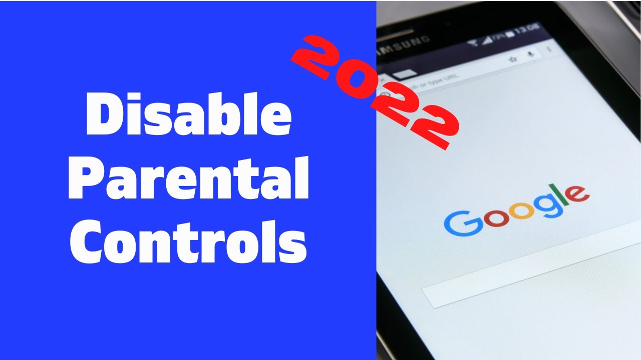 How To Disable Parental Controls On Android & IOS - YouTube