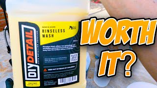 Is This Rinseless Wash Worth Getting? (DIY Detail Rinseless Wash V2) | Hawke Review