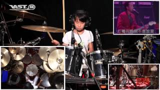 Beyond 真的爱你(Live version)-Drum cover-Xuru Wang 王谞如