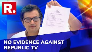 After Param Bir's Lies, Final TRP Report by ED finds no Evidence Against Republic TV