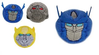 New Transformers Ty Beanie Bouncers Transformers Plush Balls revealed