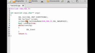 SDL tutorial 1 - Hello world