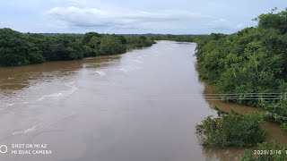 Enchente no Rio Grajaú 2020