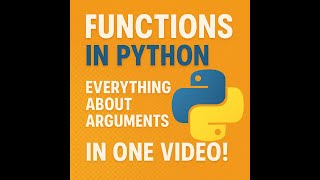 🔥 Python Function Arguments Explained: Positional, Keyword, *args, **kwargs | Beginner to Advanced