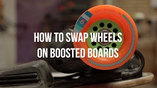 HOW TO REPLACE THE WHEELS ON YOUR BOOSTED ELECTRIC SKATEBOARD! | Orangatang Wheels