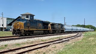 CSX M421 Flies through Emporia, VA