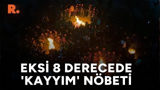 Van’da -8 derecede 'kayyım' nöbeti