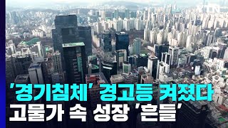 '경기침체' 경고등 켜졌다...고물가 속 성장 '흔들' / YTN