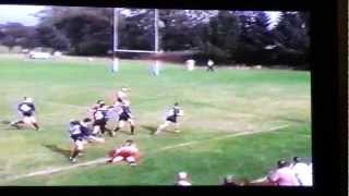 Llangennech Rfc vs Oakdale 2001or2002 Kev Jones try