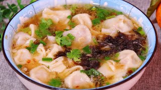 Qianlixiang wonton is a secret recipe, which makes the meat tender and the soup fresh